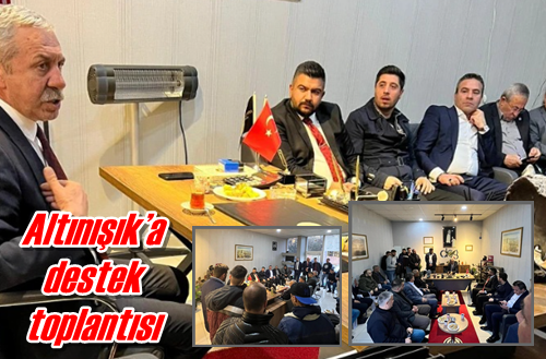 Özel toplantıya katıldı