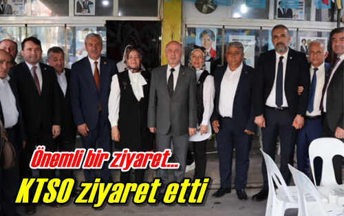 KTSO ziyaret etti