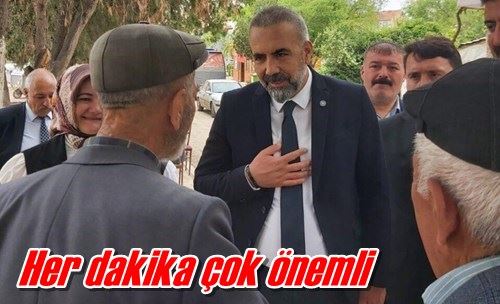 Her dakika çok önemli