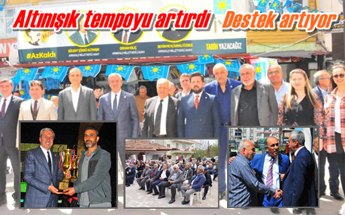Altınışık tempoyu artırdı
