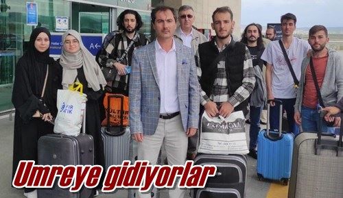 Umreye gidiyorlar
