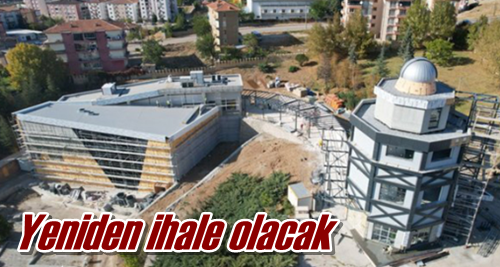 Yeniden ihale olacak