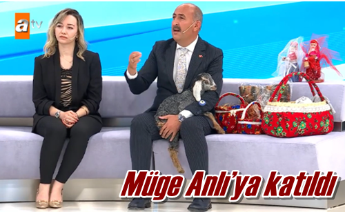 Müge Anlı’ya katıldı