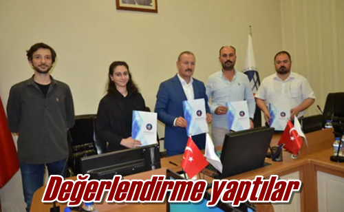 Değerlendirme yaptılar