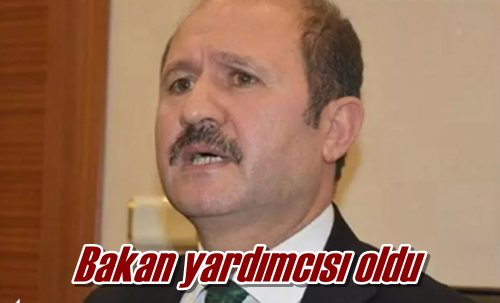 Bakan yardımcısı oldu