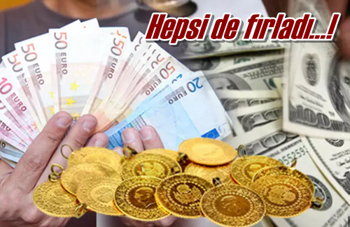 Hepsi de fırladı…!