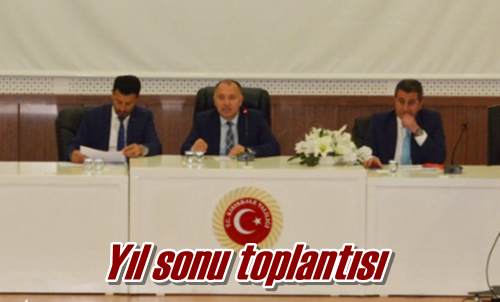 Yıl sonu toplantısı