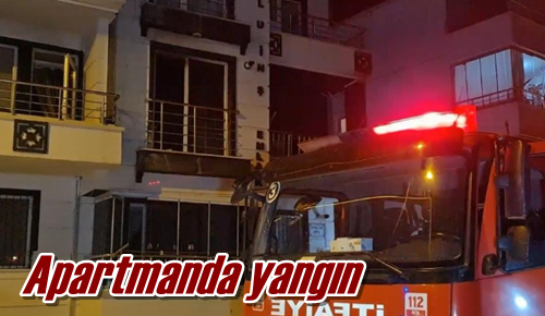 Apartmanda yangın