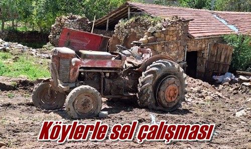 Köylerle sel çalışması