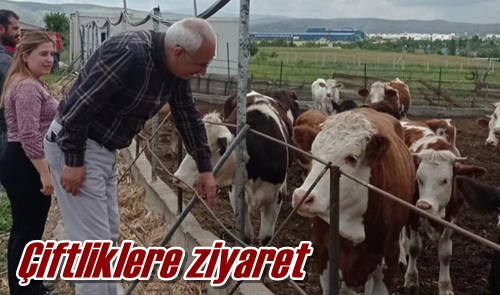 Çiftliklere ziyaret