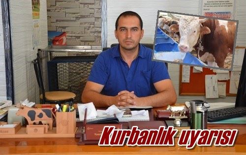 Kurbanlık uyarısı