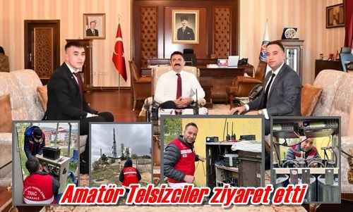 Telsizciler ziyaret etti