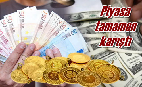 Piyasa tamamen karıştı