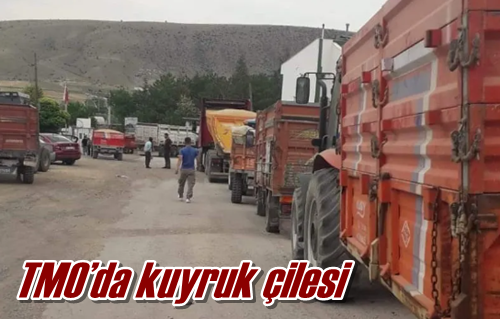 TMO’da kuyruk çilesi