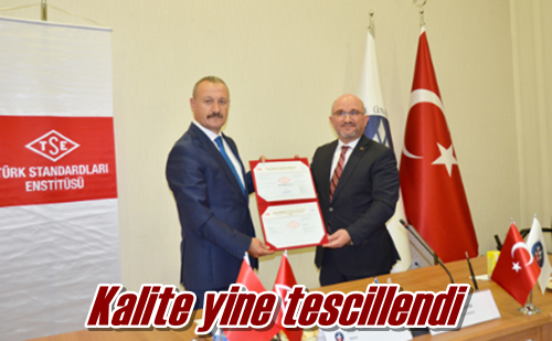 Kalite yine tescillendi