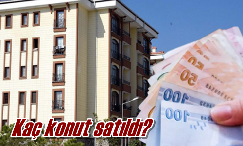 Kaç konut satıldı?