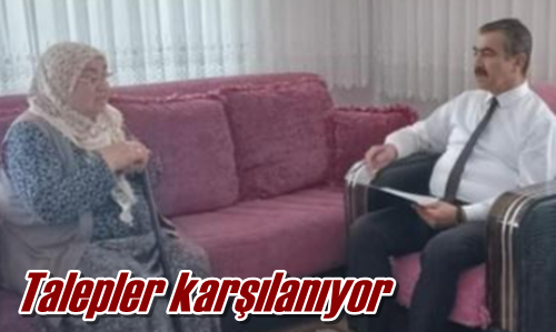 Talepler karşılanıyor