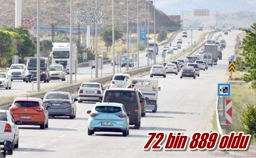 72 bin 889 oldu