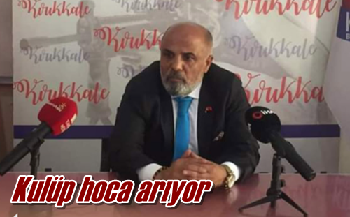 Kulüp hoca arıyor