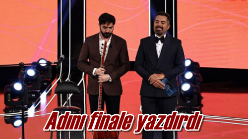 Adını finale yazdırdı