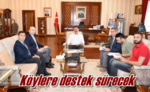 Köylere destek sürecek