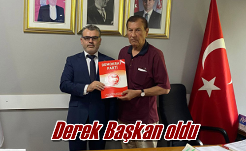 Derek Başkan oldu