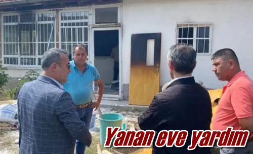 Yanan eve yardım