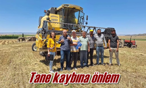 Tane kaybına önlem