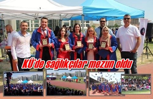 KÜ’de sağlıkçılar mezun oldu