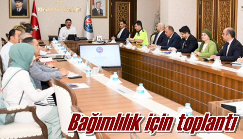 Bağımlılık için toplantı