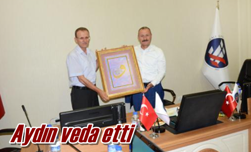 Aydın veda etti