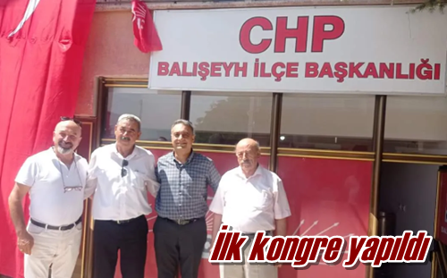 İlk kongre yapıldı
