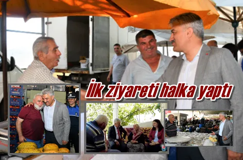 İlk ziyaret halka