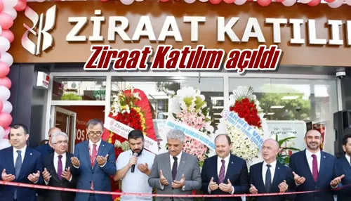 Ziraat Katılım açıldı