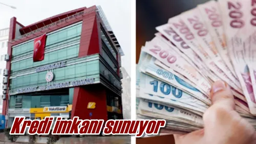 Kredi imkanı sunuyor
