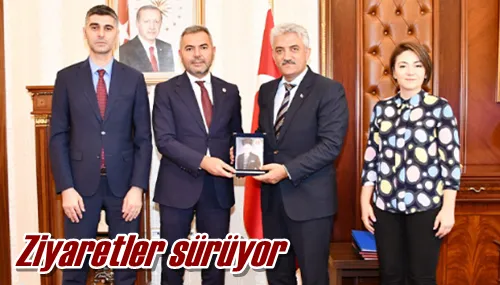 Ziyaretler sürüyor