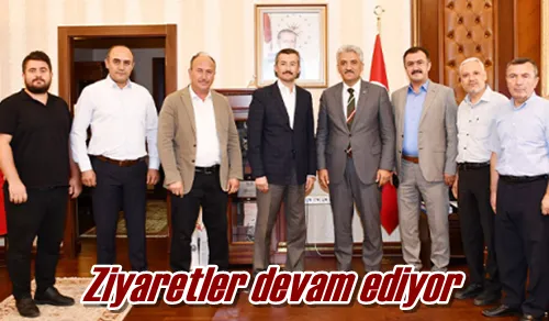 Ziyaretler devam ediyor