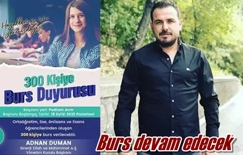 Burs devam edecek