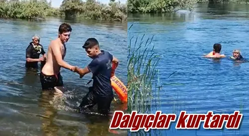 Dalgıçlar kurtardı