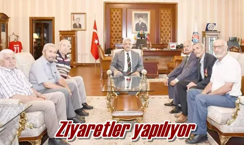 Ziyaretler yapılıyor