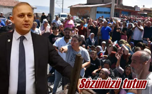 Sözünüzü tutun