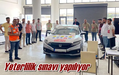 Yeterlilik sınavı yapılıyor