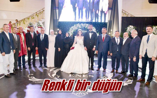 Renkli bir düğün