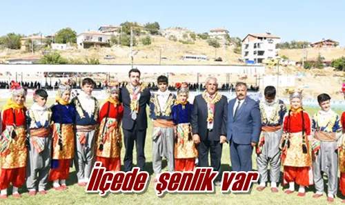 İlçede  şenlik var