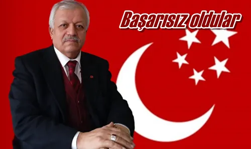 Başarısız oldular