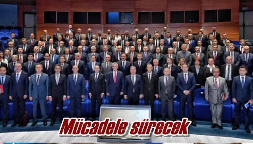 Mücadele sürecek