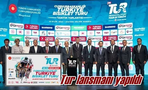 Tur lansmanı yapıldı