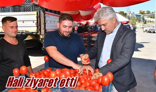 Vali ziyaret etti