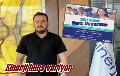 Sinerji burs veriyor