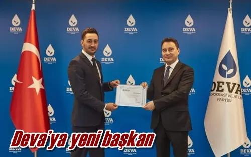 Deva’ya yeni başkan